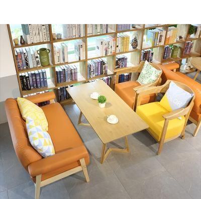 Amazon Hot-Selling Library, Book Bar, Sofa, Dessert, Catering, Milk Tea Shop, Table and Chair Combination