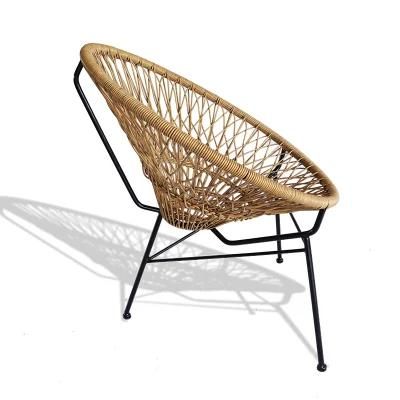 Rattan / Wicker Simple OEM Carton Hotel Furniture Modern Chair