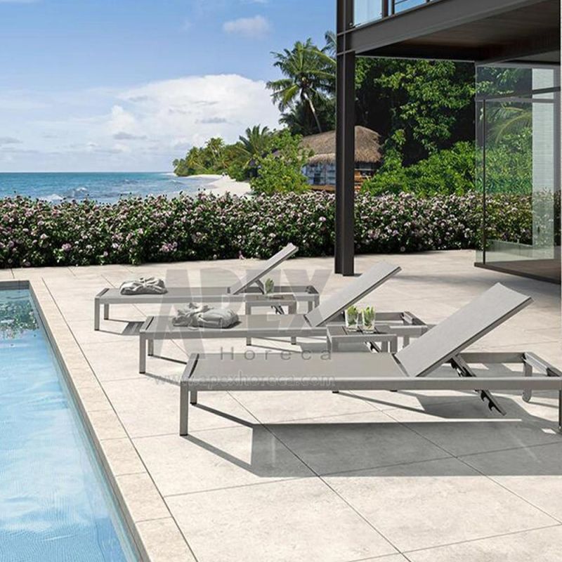 Outdoor Gardern Lounger Beach Swimming Pool Sofa Sun Day Bed
