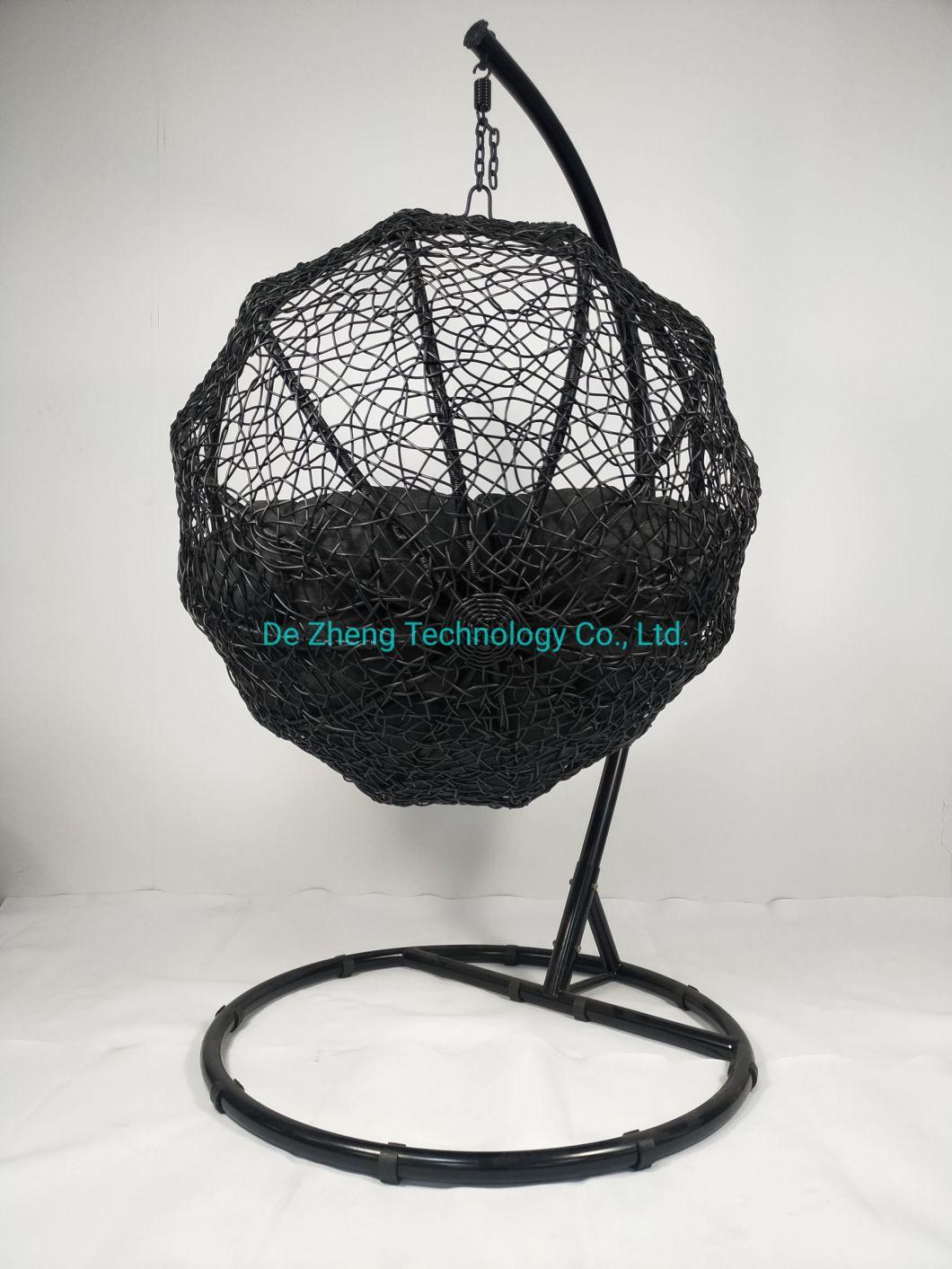Artificial Rattan Luxury Design Outdoor Hanging Chair Patio Swings