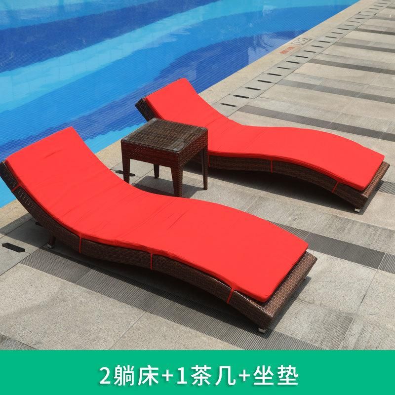Outdoor Garden Patio Bistro Morden Beach High Quality Sun Lounger