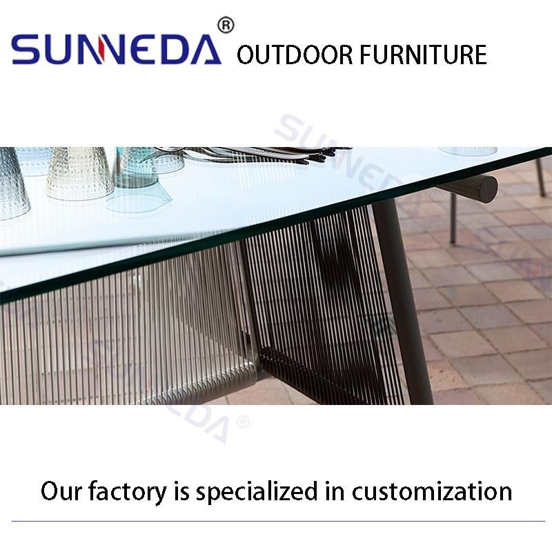 Sunshine Small Talk High Quality Wicker Woven Round PE Chair Set