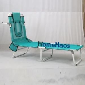 Metal Beach Folding Chair Textilene Folding Sand Beach Chair