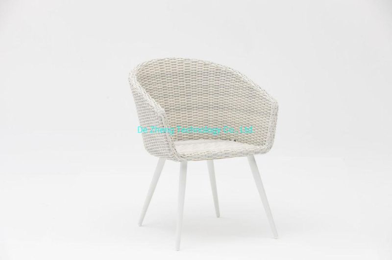 China Wholesale Factory Modern Patio Garden Hotel Aluminium Outdoor Rattan Chair