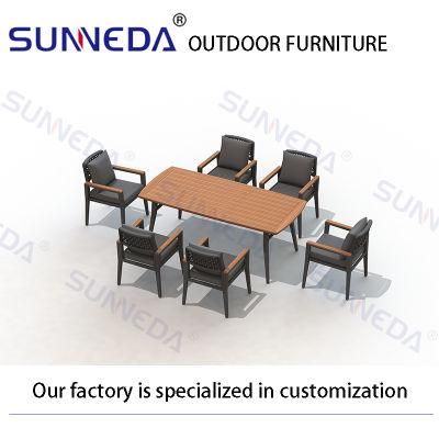 Modern Style Patio Outdoor Furniture Dining Sets Garden Furniture