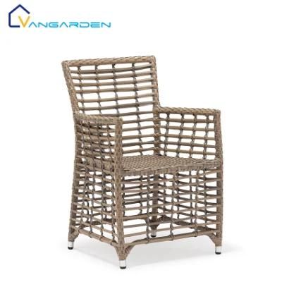 Luxury Modern Veranda Rattan Woven Outdoor Chair