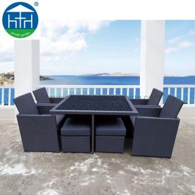 Outdoor Wicker Dining Chair with Table Patio Rattan Dining Chair Garden Rattan Chair Furniture