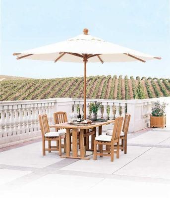 Solid Wooden Outdoor Chair and Umbrella (T-310-1C YT-310-1Z YT-522-1U)