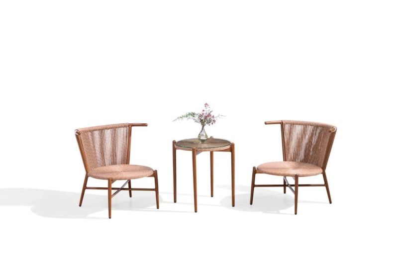 Best Price High Quality Stackable Chair and Dining Table Outdoor Wicker Patio Furniture