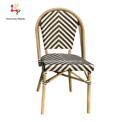 Cafe Furniture Synthetic Rattan Outdoor Bamboo Dining Chair