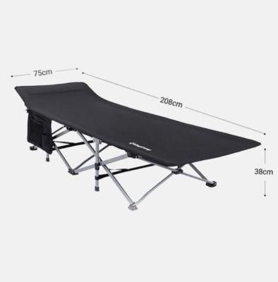 Sleeping Ultra-Light Aluminum Alloy Cots Sleeping Camping Outdoor Folding Bed