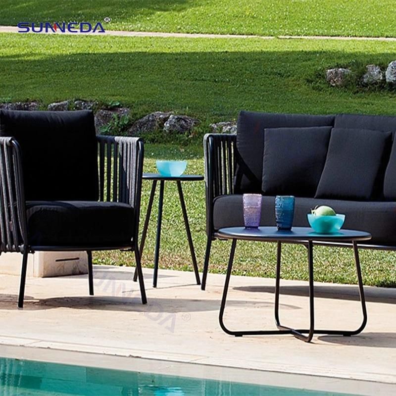Modern Leisure Fabric Patio Hotel Restaurant Outdoor Garden Furniture Sofa