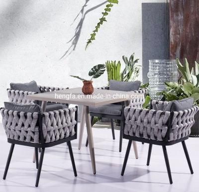 Outdoor Garden Furniture Chairs Sets Decoration Leisure Aluminum Table