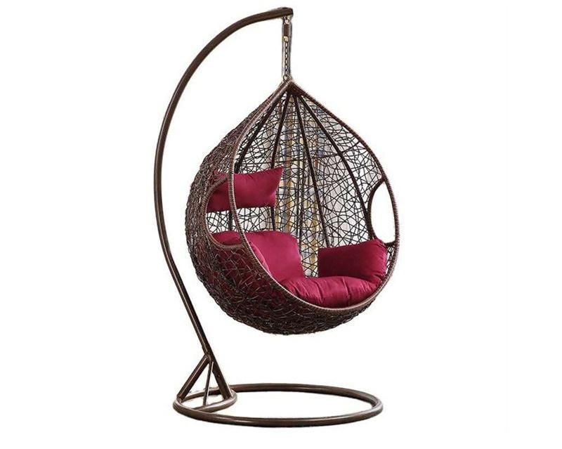 Home Patio Leisure Wicker Rattan Hanging Outdoor Garden Swing Chair
