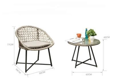 Aluminum Chairs Sets Outdoor Decoration Leisure Coffee Table