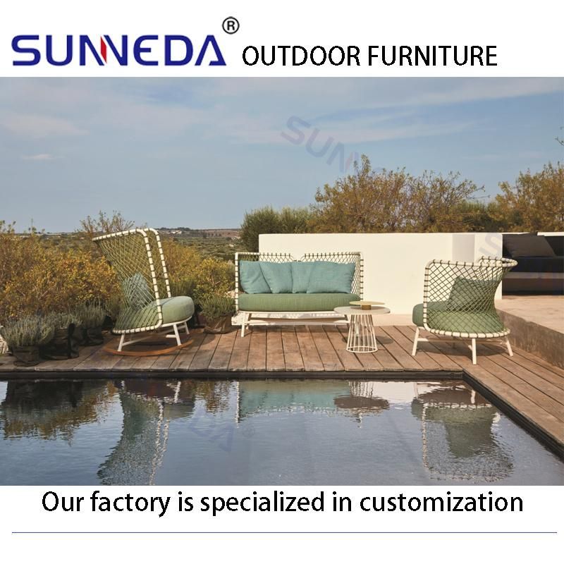 Designer Simple Style Sunshine Pool Side Terrace Hammock Single Sofa