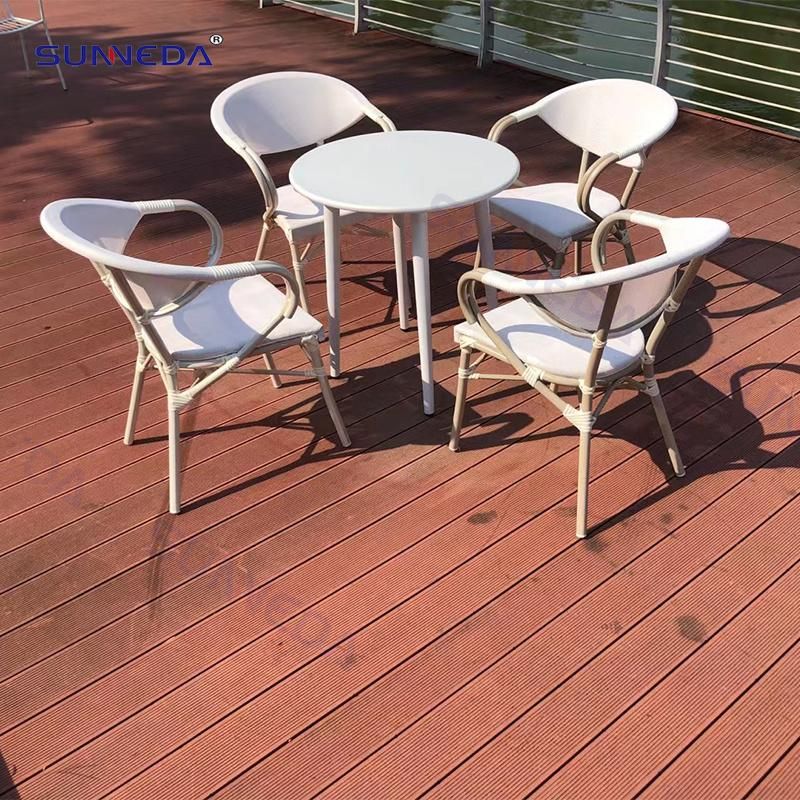 Patio Chair with Waterproof and Sunscreen Teslin Mesh Chair