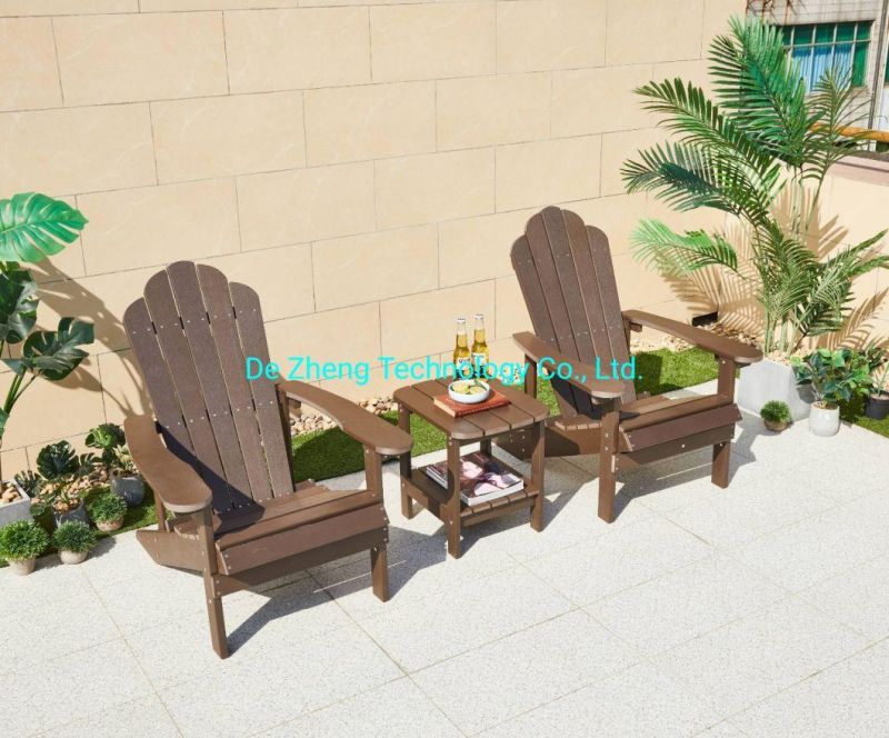 Outdoor Coffee Table Garden Patio Polywood Top Coffee Side Table
