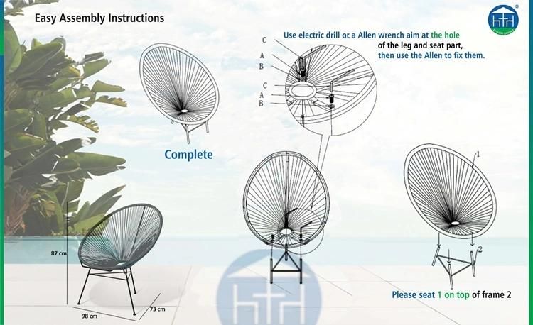 Dining Room New OEM Carton Foshan Restaurant Furniture Outdoor Chair