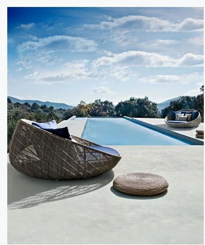 Nordic Style 5 Star Hotel Outdoor Cafe Garden Furniture