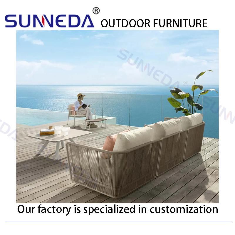 Sunneda Deluxe Cushion Large Comfy Rattan Best Garden Sofa Set