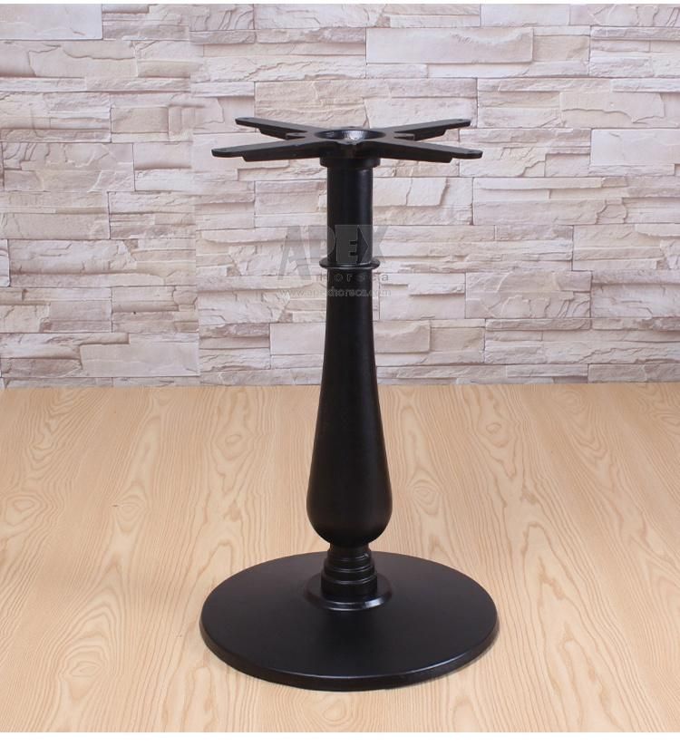 Outdoor Indoor Cast Iron Metal Hospitality Terrace Dining Table Base