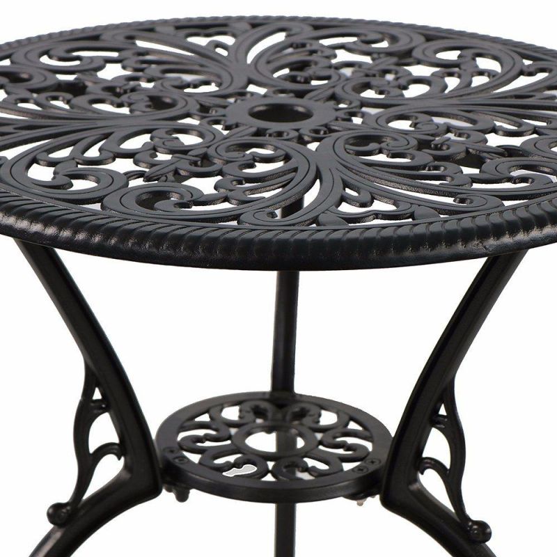 Outdoor Sunbed Lounger Beach Sunbed Chair Cast Aluminum Chaise Lounge