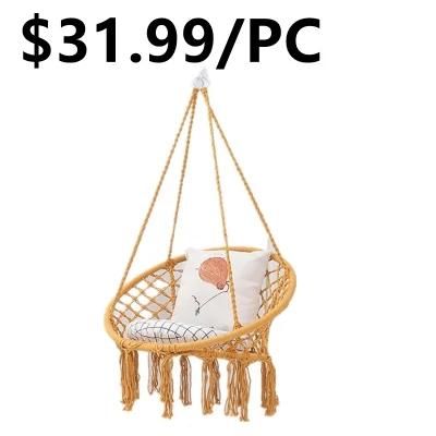 Modern Design Outdoor Egg Wicker Hanging Garden Home Swing Chair