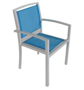 Patio Garden Furniture Aluminum Chair Dinging Chair for Garden
