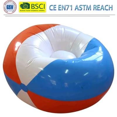 Custom Made Hot Selling PVC Plastic Chair Seats Inflatable Comfortable Moving Sofa Chair
