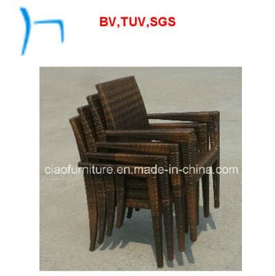 F - Outdoor Furniture Wicker Hotel Dining Chair (2048)