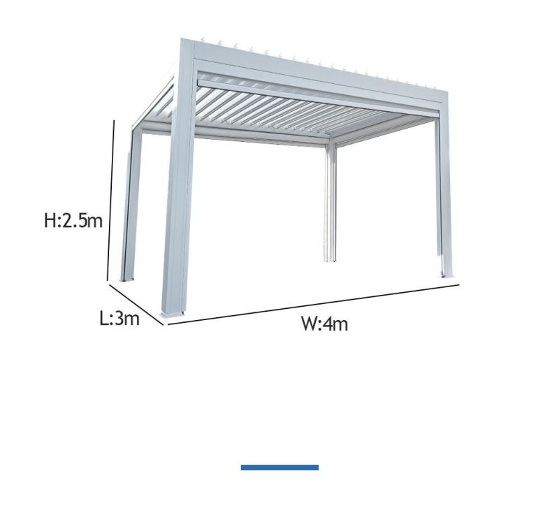 Customized Quad Darwin or OEM Carton Package Weighted Garden Gazebo