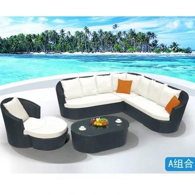 Outdoor Rattan Chair Sofa Princess Combination Courtyard