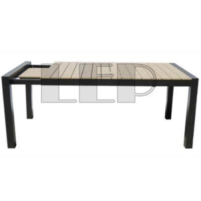 Adjustable Aluminium Extension Dining Table for Home Furniture