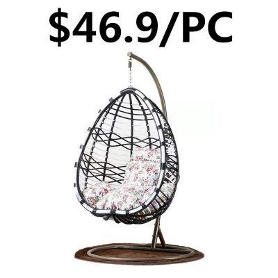 Swivel Hanging Modern Patio Garden Rattan Wicker Leisure Swing Chair