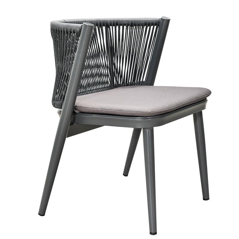 Garden Dining Furniture Good Price Nordic Rope Chair
