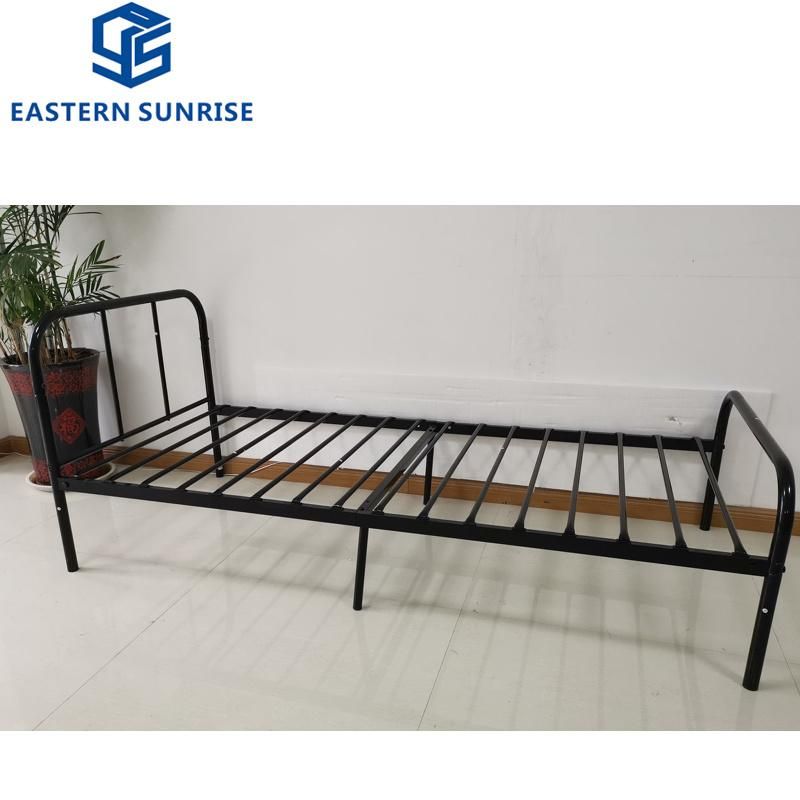 Metal Single Bed for School/Factory/Office/Dormitory