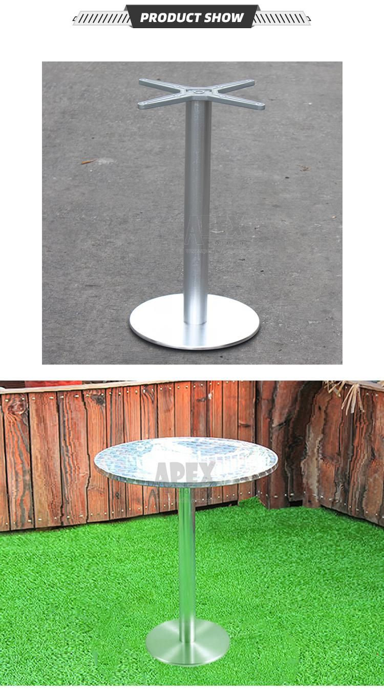 Modern Furniture Legs Golden Steel Metal Table Base