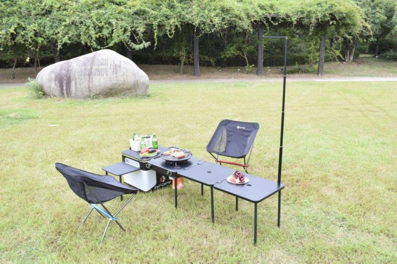 Luxury Portable Integrated Outdoor Mobile Kitchen Station BBQ Grill