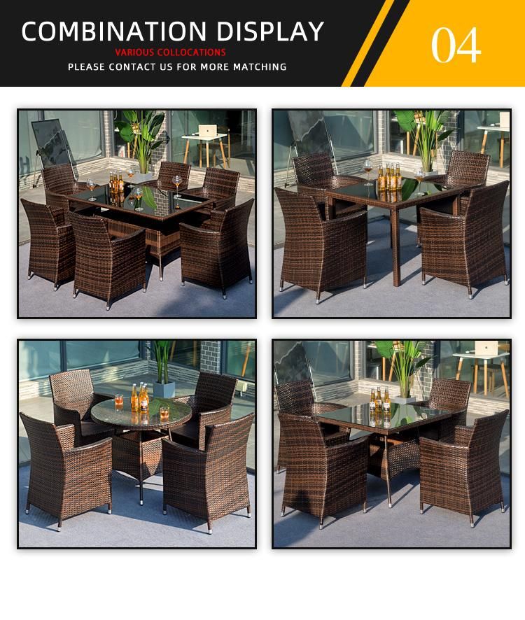 Rattan Outdoor Rattan Furniture Garden Restaurant Chair