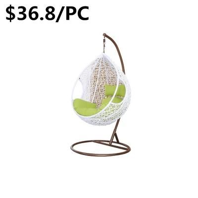 Leisure Morden Style Outdoor Rattan Hanging Garden Swing Chair