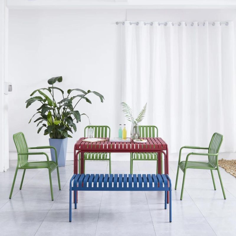 New Indoor Outdoor Living Room Patio Garden Backyard Metal Aluminum Table