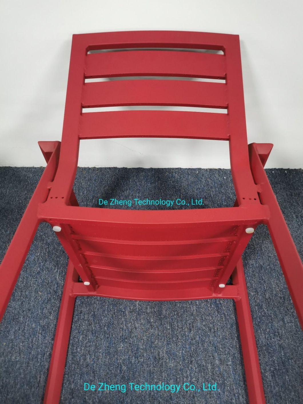 Commercial Furniture Colorful Aluminum Elegant Modern Aluminum Medium Back Cafe Restaurants Dining Garden Chair
