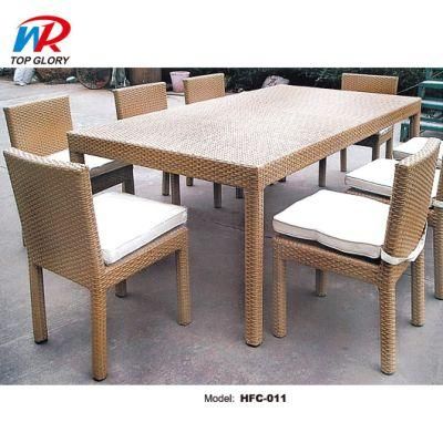 Modern Outdoor Furniture Garden Rattan Chair and Table