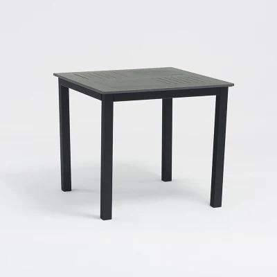 Wholesale Outdoor Furniture Aluminum Wooden Table