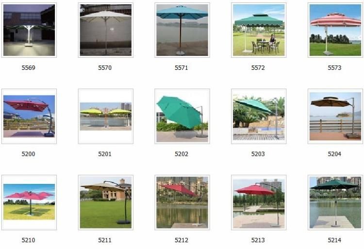 Cantilever Patio Umbrella with Beige Color