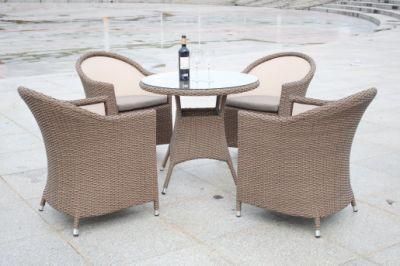 Customized New OEM Square Outdoor Dining Table 5PC Patio Set
