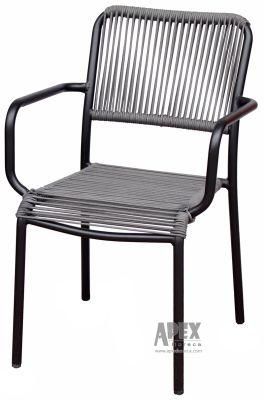 Outdoor Furniture Rope Wicker for Hotels Garden Restaurant Area