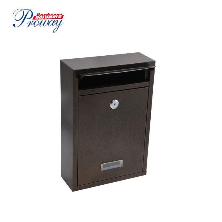 Curbside Locking Security Outdoor Waterproof Wallmount Mailbox