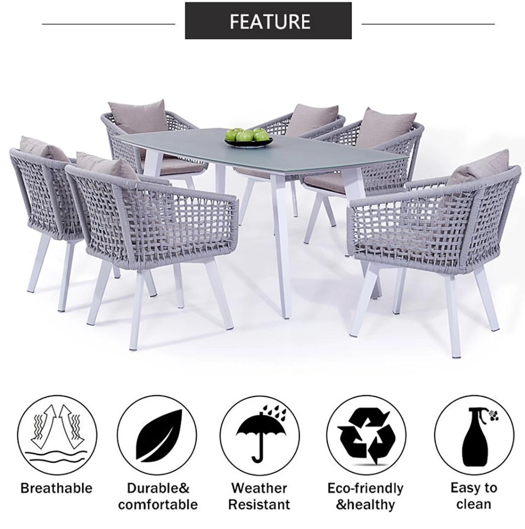 Outdoor Portable Chair Restaurant Table Combination Home Furniture Set Wholesale